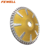 125mm T Shape Turbo Segment Wheel Granite Saw Blade for Fast Cutting Granite Stone