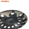 High quality Silver Brazed 6inch 180*5*M14 thread T teeth diamond cup wheel for grinding asphalt granite concrete