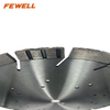 High quality laser welded 14inch 350*3.2*10*25.4mm diamond saw blade for cutting concrete and asphalt 