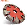 120/130*12*22.23mm 17mm Thickness Wall Floor Heating cutting Diamond Tuck Point Saw Blade For Grooving Hard Concrete granite