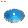 7Inch Hot Press 180mm Diamond Turbo Saw Blade with Protective Teeth And Reinforced Center for Cutting Granite Concrete Quartz Tile