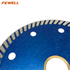 Premium quality hot press 4inch 105*1.2*7*20mm super thin turbo diamond saw blade for cutting tile porcelain 