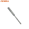 High quality SDS Plus Carbide Single Flat Tip 5mm Double Flute Electric hammer Drill Bit for Concrete wall Masonry Granite