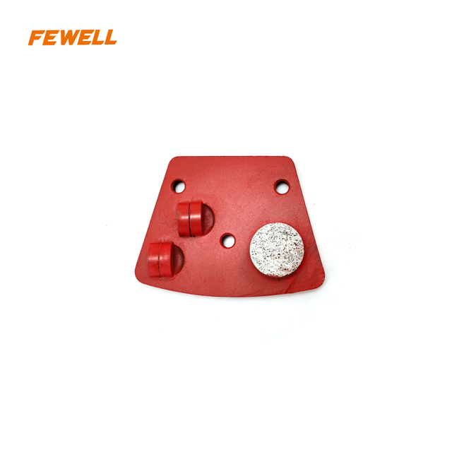 Trapezoid Diamond Round Segments Grinding Pads for Grinding Concrete Floor With with PCD Segments