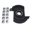Carbide Cutting Disc 115mm, 15 Mm Milling with 2 Segments for Grooving Heating Floor Fermacell Plates Wood,10 Tooth Accessories