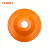 High quality Silver Brazed 4.5inch 115*5*22.23mm turbo diamond grinding cup wheel disc for concrete stone