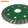 High quality cold Press 4inch 105*2.2*10*22.23mm turbo diamond saw blade for dry cutting concrete brick