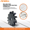 Tungsten carbide tipped 125x15/16x22.23mm tuck point blade for grooving heating warming floor fermacell plates 