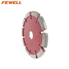 High quality Laser welded v groove 6.4mm Thickness 5in 125*10*22.23mm Crack Chaser Diamond Tuck Point Saw Blade for cutting concrete