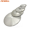 High quality 7inch 180x22.23mm double side triangle shape electroplated diamond saw blade for marble 