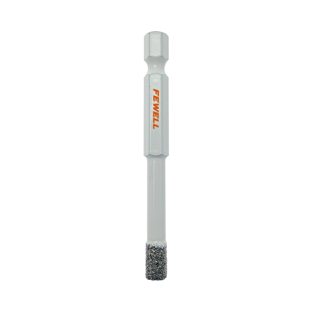 High quality vacuum Brazed 6/10mm hex shank diamond core drill bits hole saw for drilling porcelain tile ceramic marble