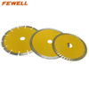 DIY Cold Press 6nch 150*10*25.4mm wave turbo diamond saw blade for cutting concrete granite