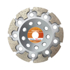 High quality Cold press 5inch 125*22.23mm T segment type cup-shaped diamond disc grinding cup wheel for abrasive concrete terrazzo