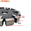 High quality 120*16*10*22.23mm Wall Floor heating Grooved Crack Chaser Diamond Tuck Point Saw Blade for grooving concrete