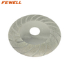 High quality 4inch 100*1.0*20*20mm turbo super thin electroplated diamond saw blade for ceramic tile