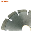 High quality Laser welded 5-27 1/2inch 125-700*10mm segmented diamond saw blade for concrete reinforced concrete