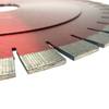 High quality 15/18in 380/450*20*60mm laser welded sandwich silent steel arix segment reinforced center diamond saw blade for cutting quartz stone