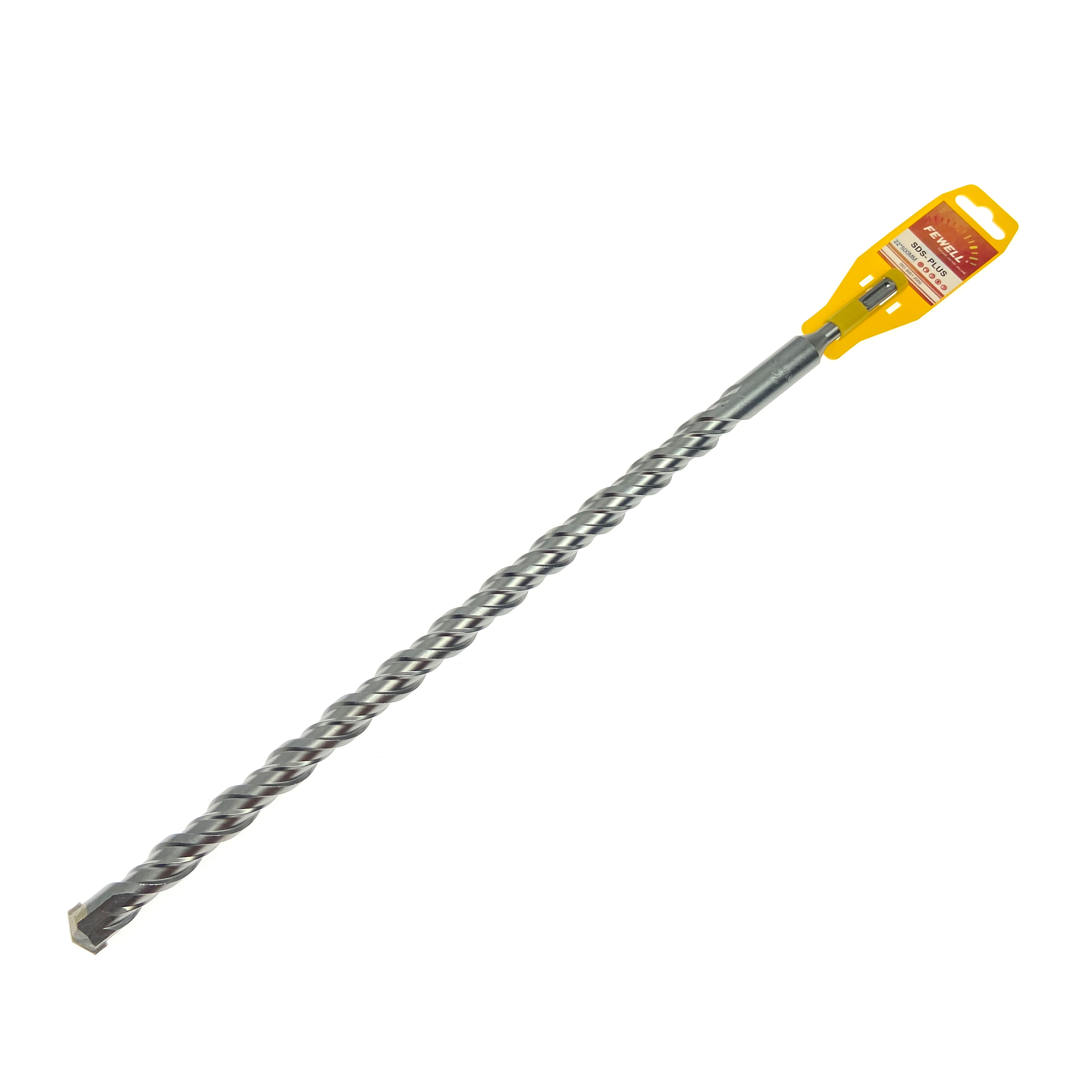 High quality SDS Plus Single Flat Tip 22*500/600/800/1000mm Double Flute Electric Hammer Drill Bit for Concrete wall Masonry Stone granite