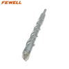 High quality SDS Plus Carbide Single Flat Tip 20*260/350/500/600/800/1000mm Double Flute Electric hammer Drill Bit for Granite Concrete wall Masonry drill bits for granite 