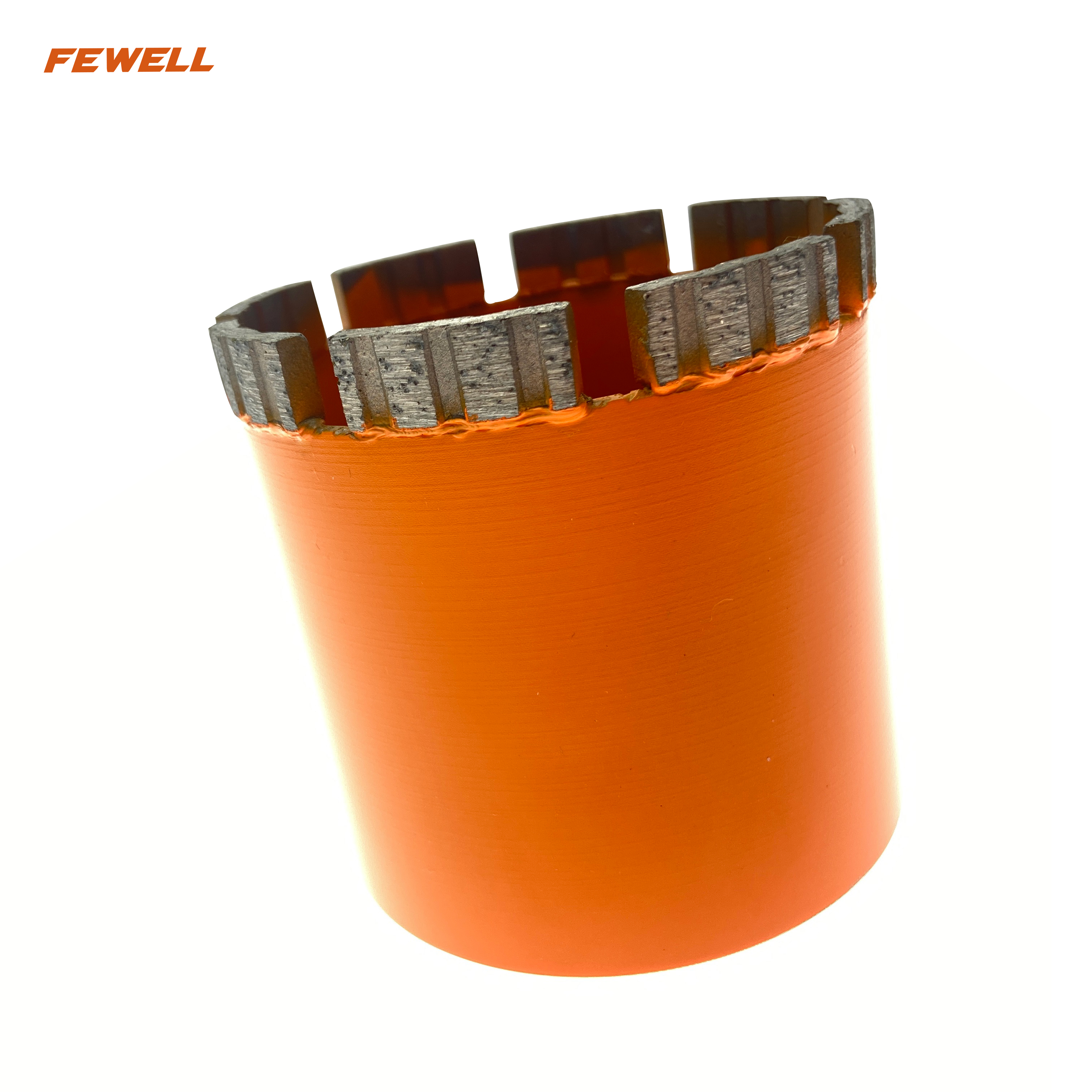 High quality 82*10*92*M16 laser welded diamond turbo segments core drill bit for cutting reinforced concrete, beton