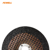 4Inch Abrasive Grinding Wheel 100mm*6mm*16mm Stainless Steel T27 Type Metal Stainless Steel Wood Grinding Wheel Discs