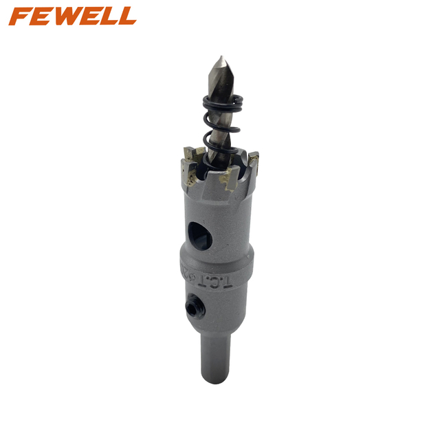 Premium grade 20/25/51mm Tungsten Carbide Tip hole opener TCT Hole Saw For Stainless Steel metal aluminum