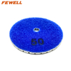 DIY 3inch 80mm 50# 100# 200# 400# 800# 1500# 3000# 7step Diamond polishing Pads for Ceramic Tiles Granite Marble 
