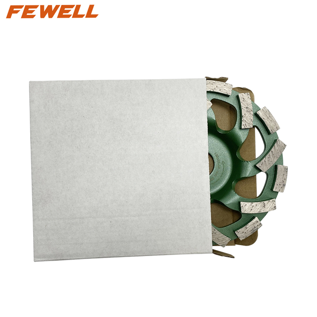 DIY cold Press 5inch 125*8*22.23mm diamond grinding cup wheel for grinding concrete block