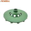High quality cold Press 5" 125*5/8"-11 diamond grinding cup wheel for grinding granite concrete floor