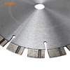 Short Segments Laser Welded Turbo Diamond Saw Blade for Concrete Block Road Walls Cutting