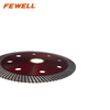 105*10*110*20mm Hot Press 4inch high quality turbo diamond saw blade for cutting tile porcelain 