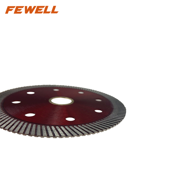 105*10*110*20mm Hot Press 4inch high quality turbo diamond saw blade for cutting tile porcelain 
