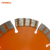 High quality Hot press 4.5inch 114*2.2*12*20mm segmented turbo diamond saw blade for cutting stone bricks block general purpose