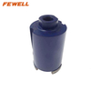 High quality Laser welded 55*10*94*M16 with 2pcs side slot diamond segmented straight segment core drill bit for cutting concrete