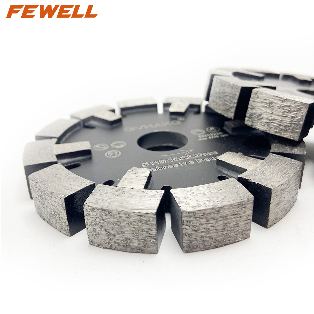 High quality 115mm Floor Heating cutting saw 15mm/17mm Thickness Diamond Tuck Point Blade of grooves Concrete floor 