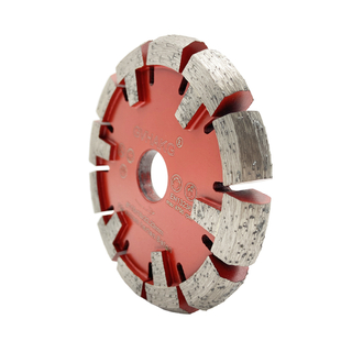 Premium quality 115mm underfloor heating 15mm Thickness V Groove Diamond circular saw Tuck Point Blade For cutting Hard Concrete cement