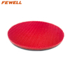 4-7Inch 100-180mm M14 Rubber Hook And Loop plastic backing Pads for Polishing Pads