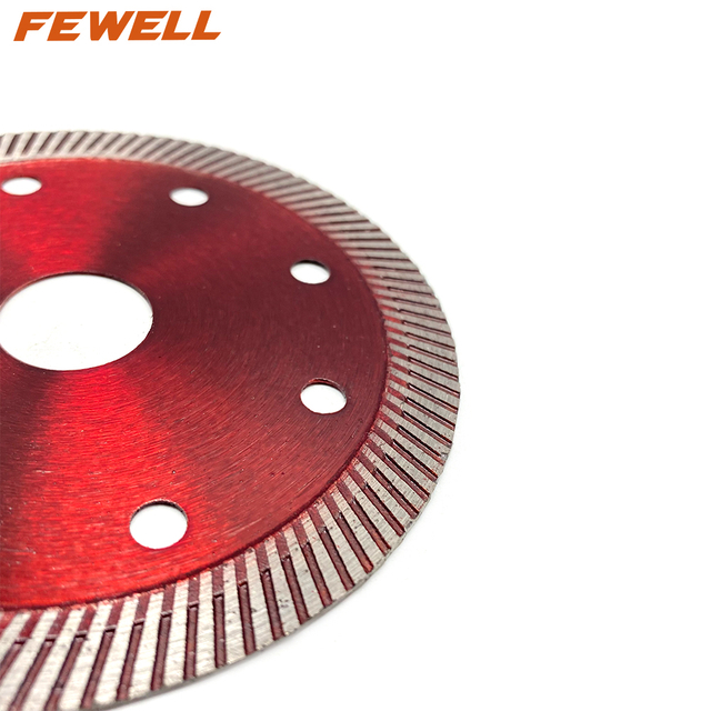 DIY 105*10*20mm hold Press 4inch turbo diamond saw blade for cutting porcelain tile ceramic
