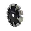 High quality 130*15/16/17*12*22.23mm Wall Groove Cutting Crack Chaser Diamond Tuck Point Saw Blade for concrete underfloor heating floor