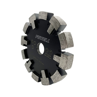 High quality 130*15/16/17*12*22.23mm Wall Groove Cutting Crack Chaser Diamond Tuck Point Saw Blade for concrete underfloor heating floor