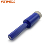 Vacuum Brazed 18mm hex shank hole cutter core drill bits for drilling porcelain tile ceramic marble