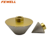 5-38mm 35-75mm M14 thread 5/8-11 vacuum core drill cones beveling bits for drilling porcelain tile ceramic marble
