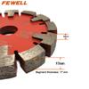 120/130*12*22.23mm 17mm Thickness Wall Floor Heating cutting Diamond Tuck Point Saw Blade For Grooving Hard Concrete granite