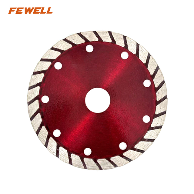 DIY Economic Grade Hot Press 4.3in Diamond Saw Blade 110MM Turbo for General Purpose for Brazilian Market