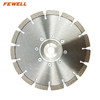 High quality Laser welded 9inch 230*3.2*12*22.23mm with alumimum flange diamond saw blade for cutting concrete brick wall