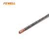 High Quality SDS Plus Carbide Single Flat Tip 5.5-6mm Length 160mm Double Flute Electric Rotary Hammer Drill Bit for Concrete Wall Masonry Granite
