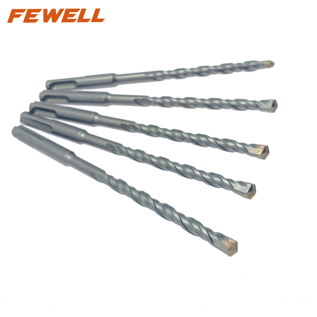 Top quality SDS Plus straight flat tip 8x160mm Electric Rotary Hammer Drill Bit for concrete granite general purpose