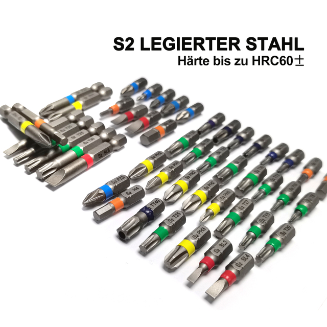 High quality magnetic drill screwdriver bit set for Rotary Drill Screwdriver