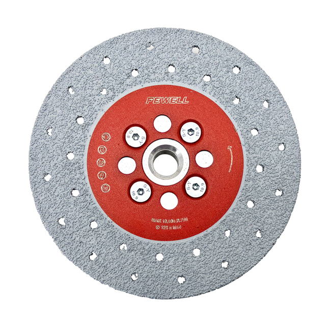 High quaity 125-180mm 5-7inch double side vacuum brazed diamond for grinding cutting general purpose,granite,marble,concrete,brick,marble,ceramics,porcelain,tiles