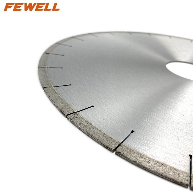 DIY Silver brazed 12inch 350*10*60mm segmented silent steel diamond saw blade for cutting Dekton